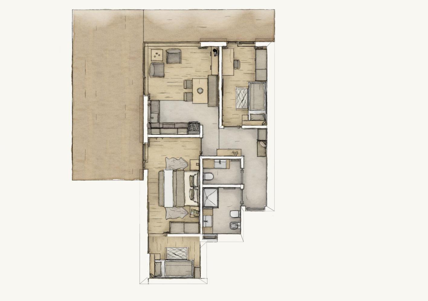 Appartements Pedescin Ortisei Ngoại thất bức ảnh